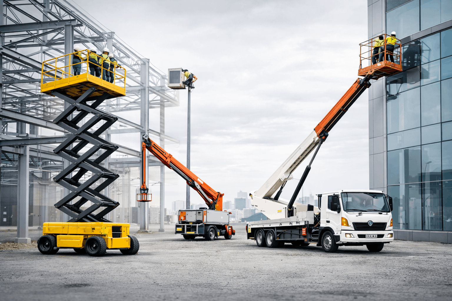 manlift hire Dubai